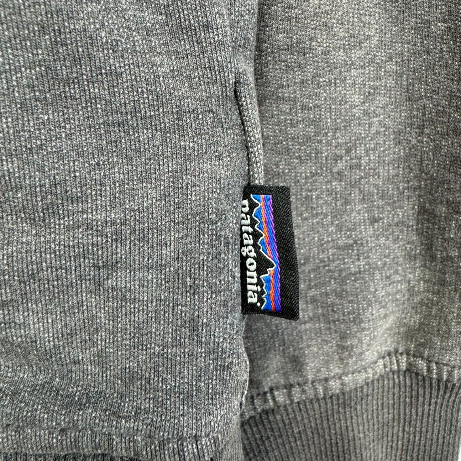 XL Patagonia Logo Print Zip-up Hoodie パタゴニア ジップ