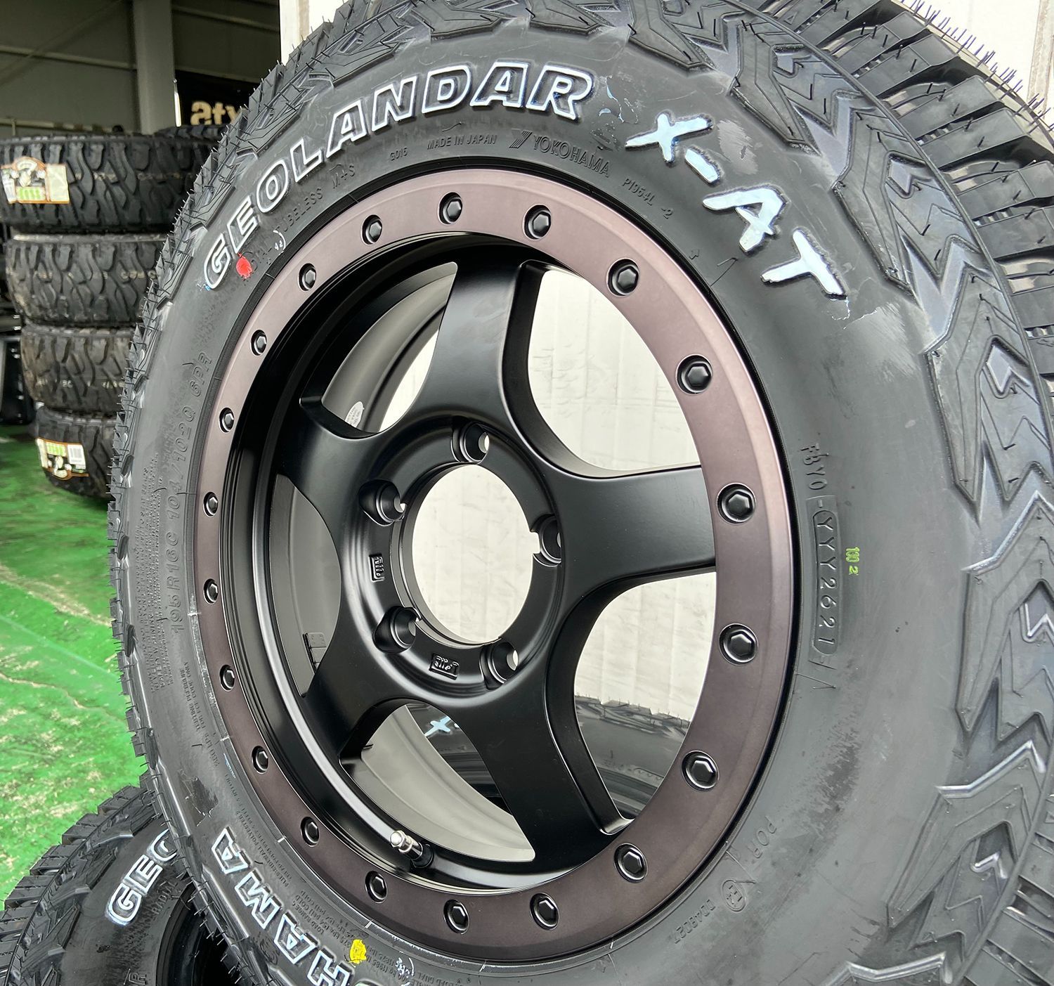 ジムニー JB64 JB23 16インチ タイヤホイールセット ヨコハマ
