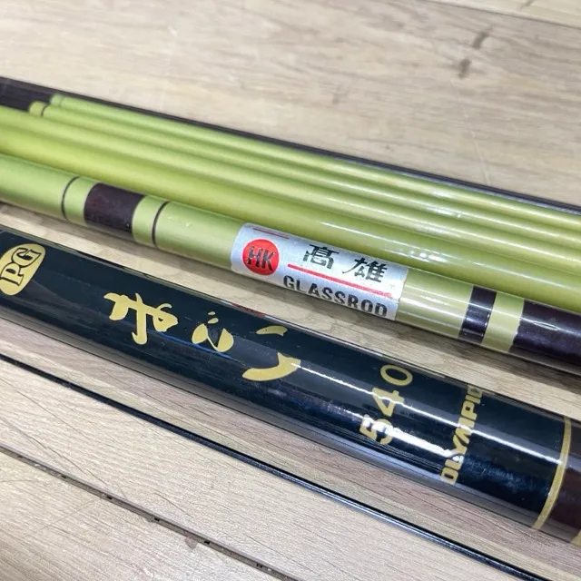 中古 OLYMPIC ロッド 鯉竿 オリムピック 若磯 6-53 遠投 石突 中古 OLYMPIC ロッド 鯉竿 オリムピック 若磯 6-53 遠投 石突