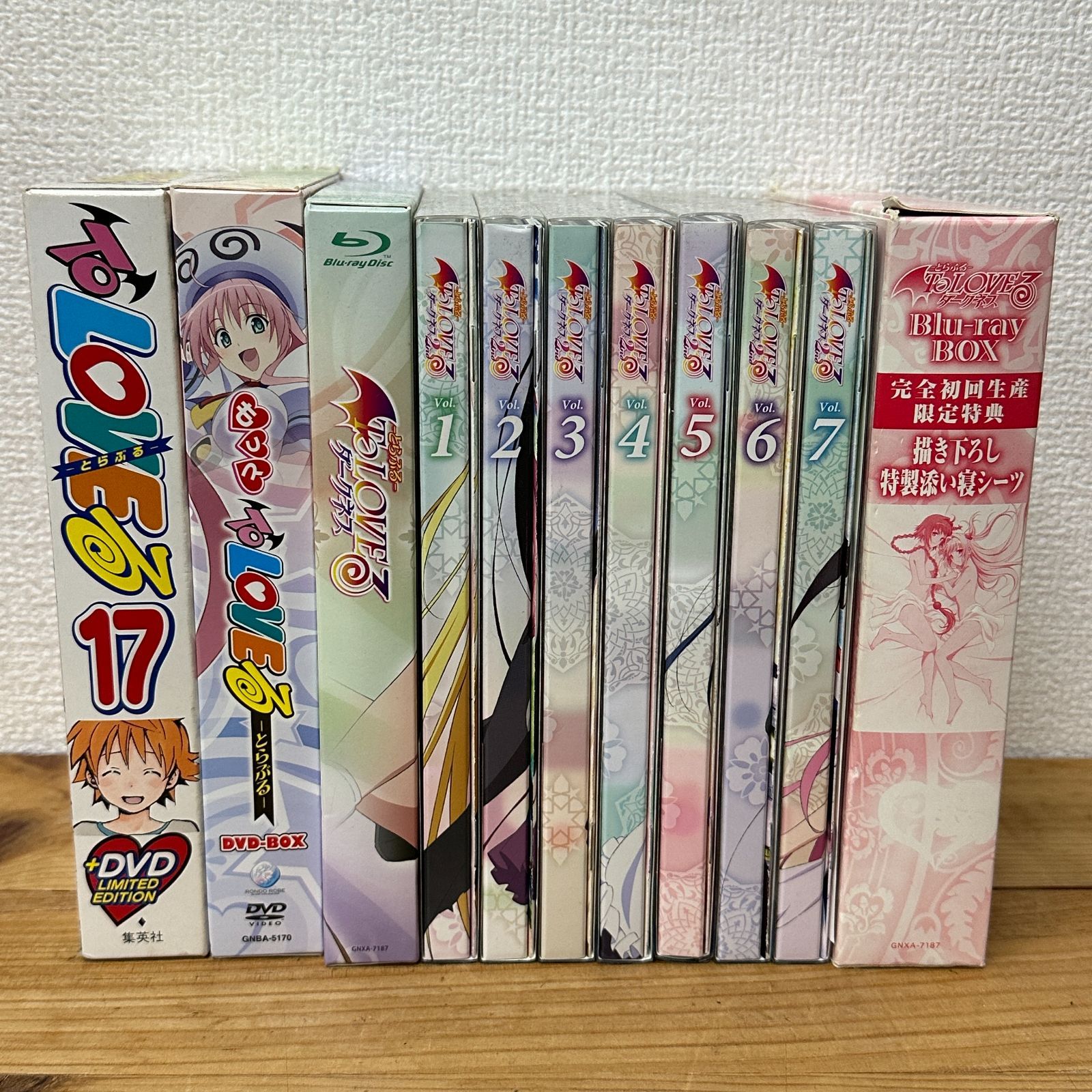 ToLoveる　トラブル　DVD　セット　まとめ　リミテッドエディション　限定 Amazon.co.jp: To LOVEる-とらぶる-ダークネス 第1巻 (初回生産