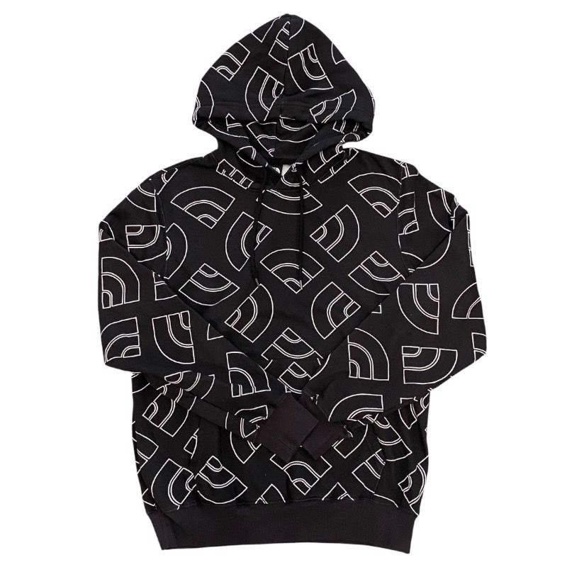 【THE NORTH FACE】ザ・ノースフェイス NF0A81YF パーカー メンズ 黒 プルオーバー 総柄