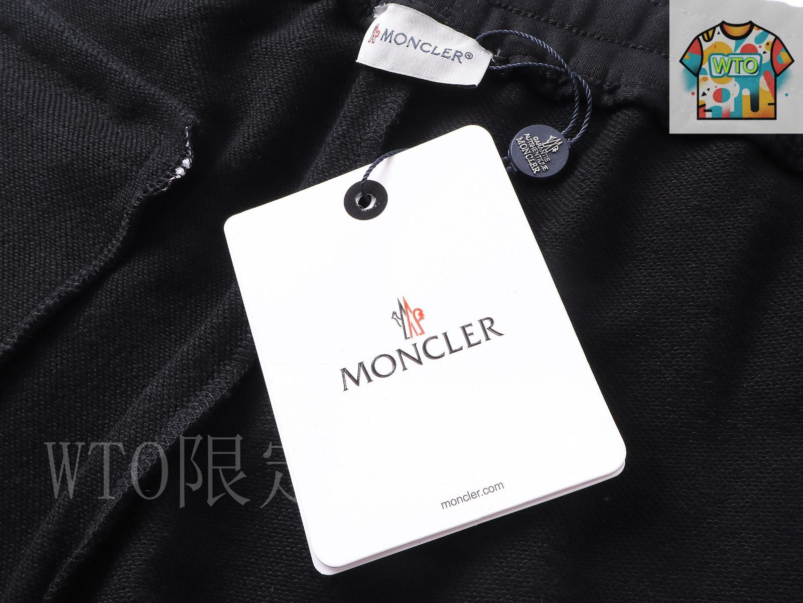 【MONCLER】23SS レースロゴ コットンショーツ 国内未掲載【MONCLER】ロゴ コットン レース ショーツ