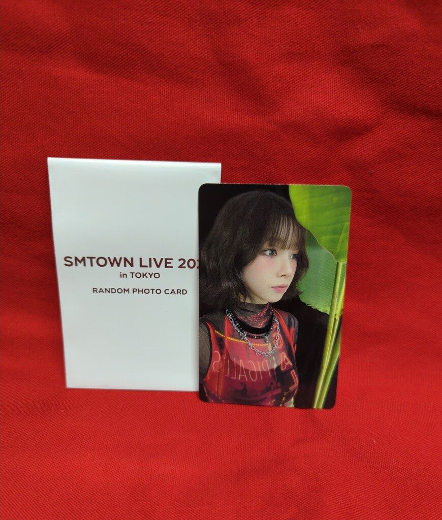 aespa 2025 SMTOWN LIVE in TOKYO KARINA ランダムフォトカード