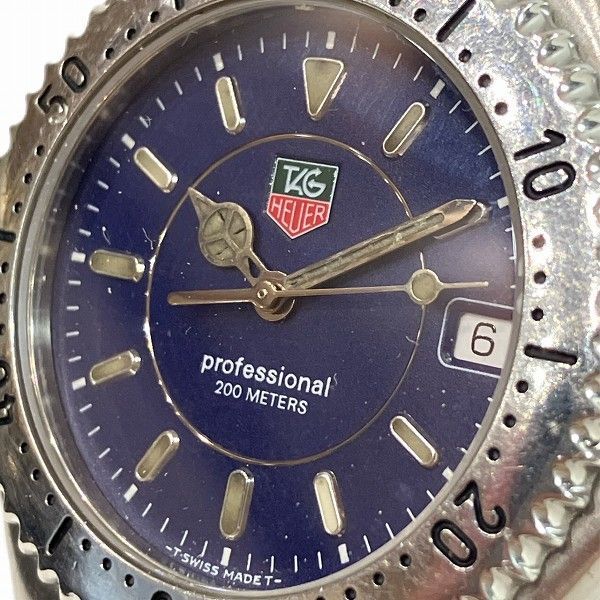 タグホイヤー プロフェッショナル200 WG111A クォーツ 時計 腕時計 ...