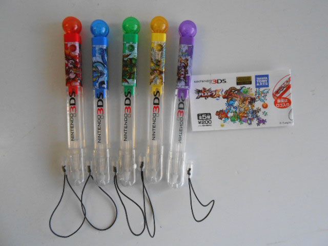 ♯Kov10GZ キャラタッチペン ニンテンドー3DS パズドラZ Ver. 全