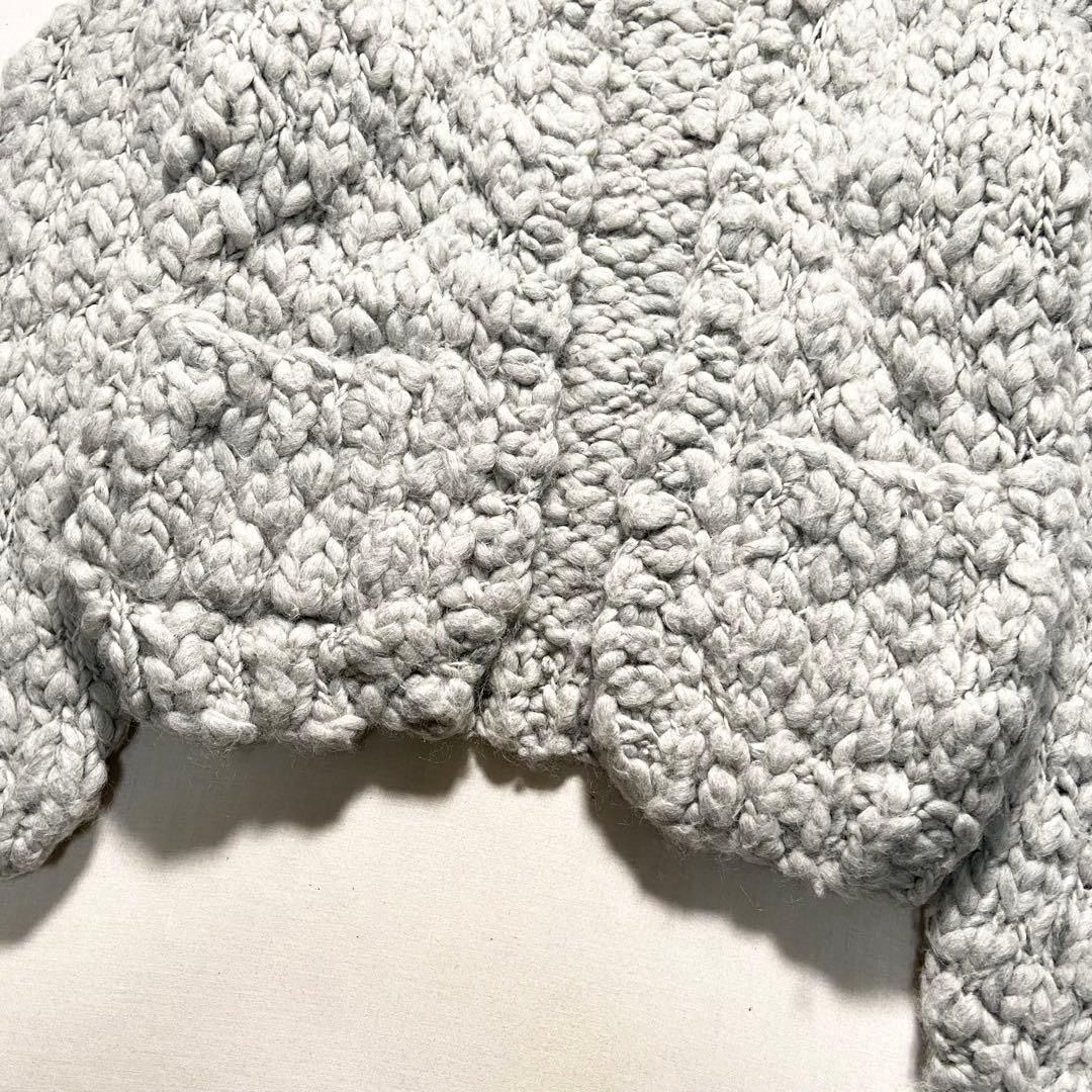 SEEALL シーオール ハンドメイド スラブニット カーディガン 1 - メルカリ