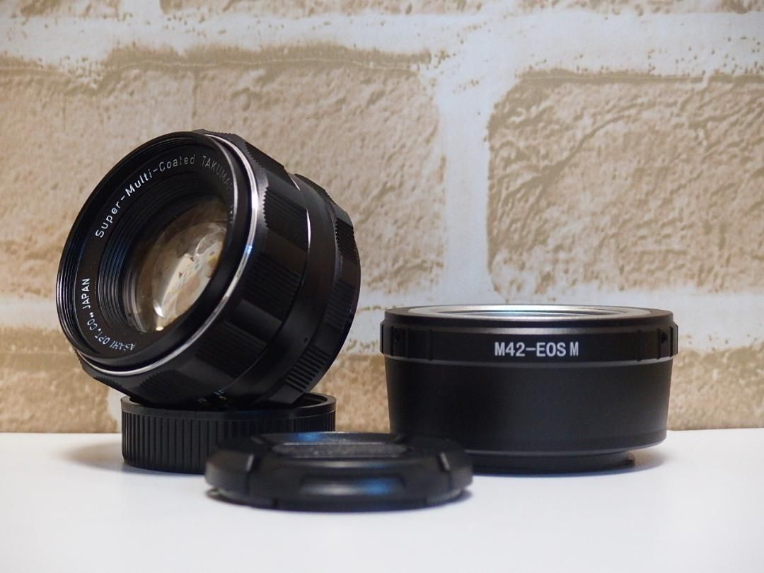 SMC Takumar 55mm F1.8 EOS Mマウントアダプターセット-