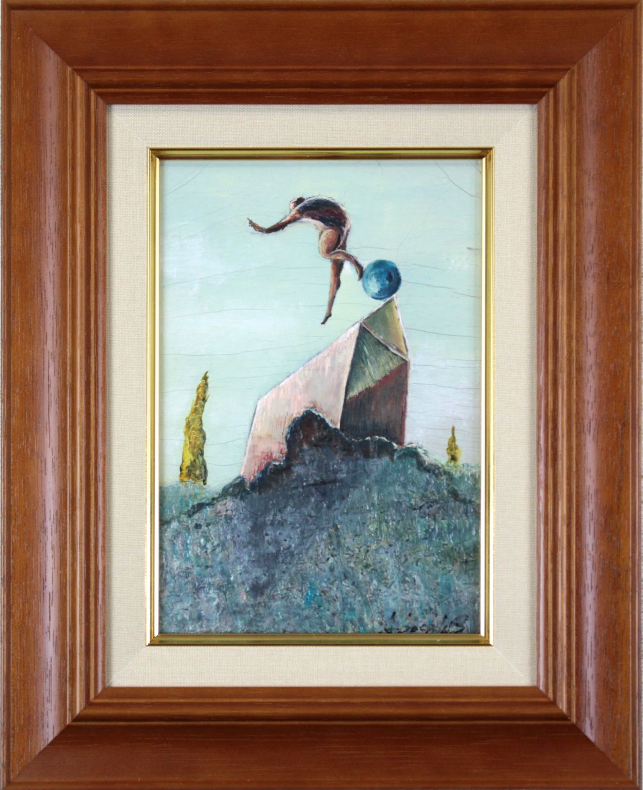 諸富 稔『影ト光』油彩画 絵画 諸富 稔『影ト光』油彩画 絵画 - メルカリ