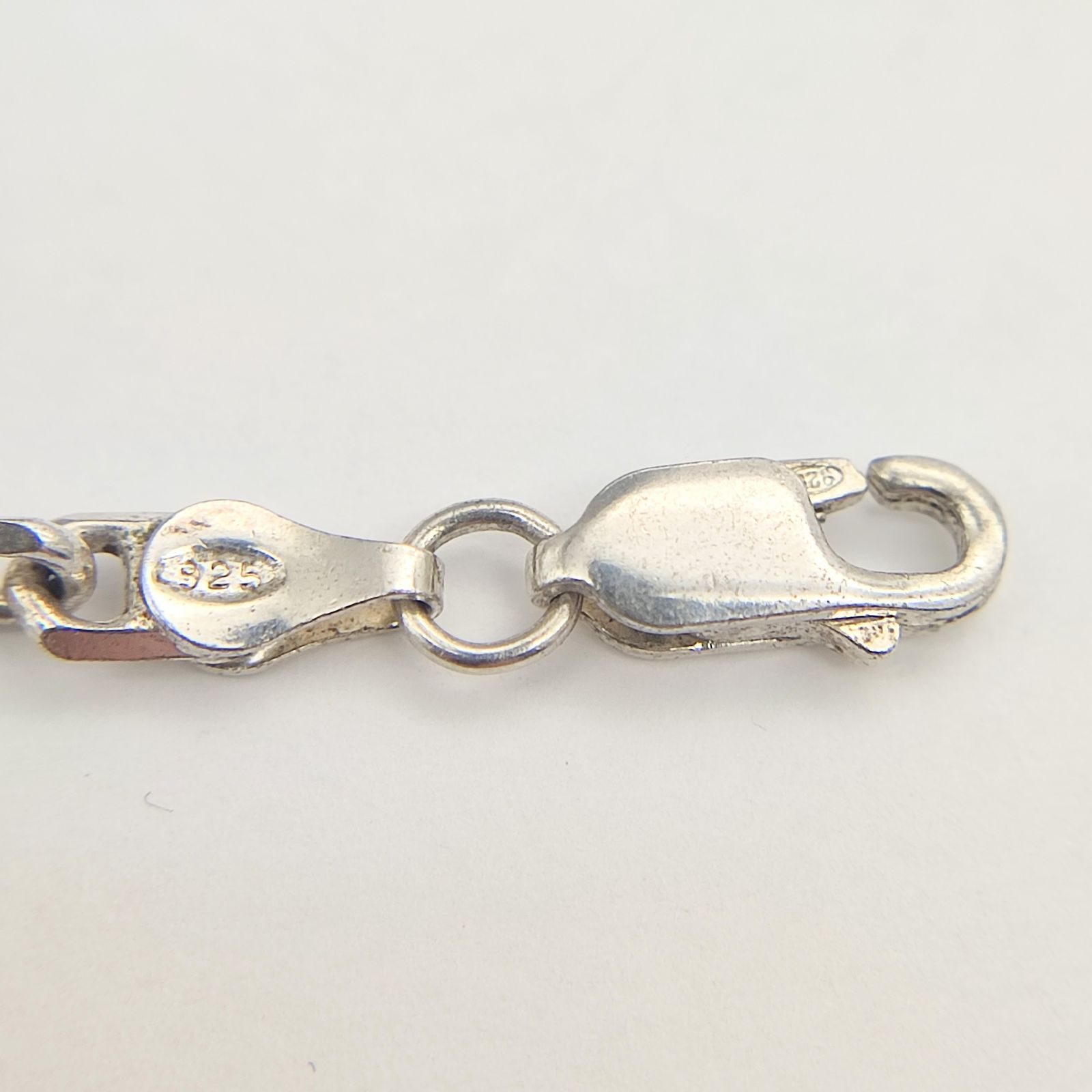 アンカーチェーンネックレス ITALY SILVER シルバー925 13g 3㎜幅 FORTGASGNV_COM_BR