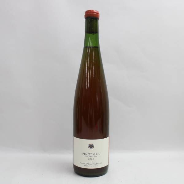 NAKAZAWA VINEYARD（ナカザワ ヴィンヤード）ピノグリ マセラシオン 2022 12％ 750ml X24F170223