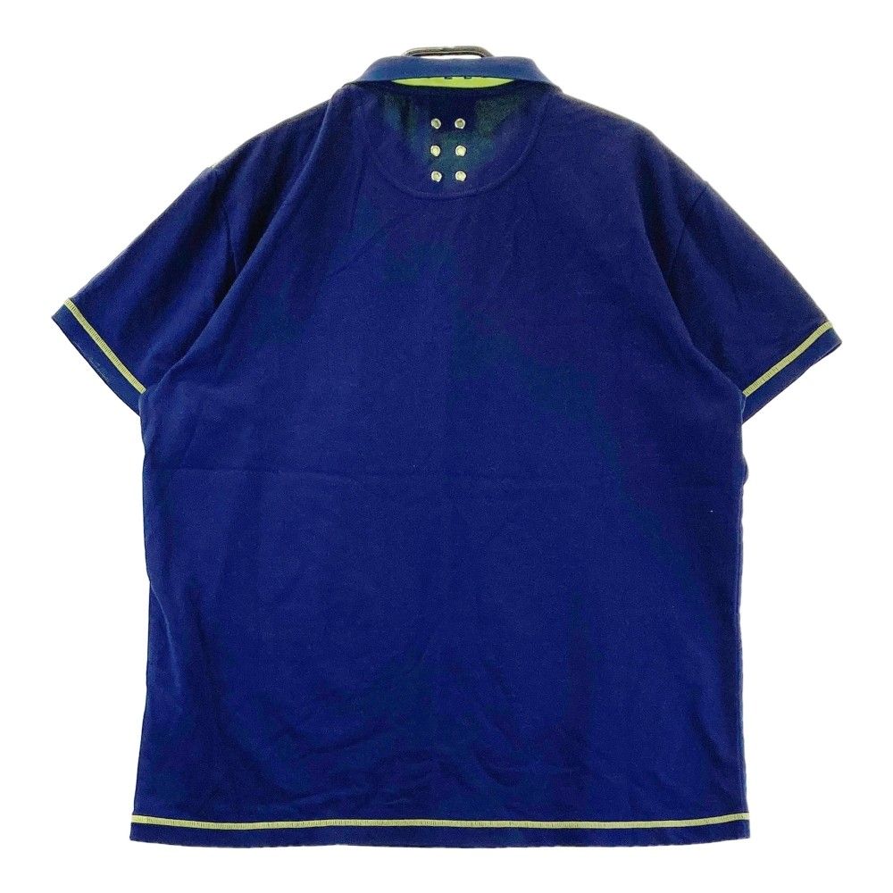 サイズ：7 RUSSELUNO ラッセルノ 半袖ポロシャツ ルチャ ロゴプリント