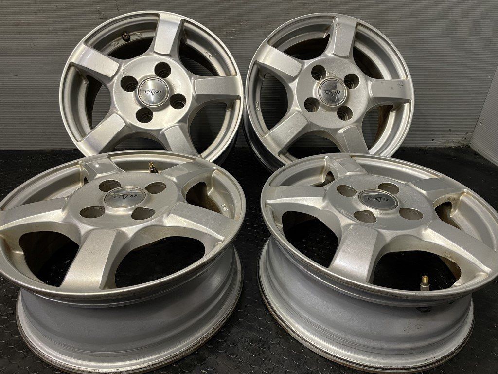 SPEED STAR スプリントハートR 16インチ 2本 8J4HPCD100+13 希少ホイール　(VHB37) クレジットカード QR決済可能 SPEED STAR スプリントハートR 16インチ 2本 8J4HPCD100+13 希少