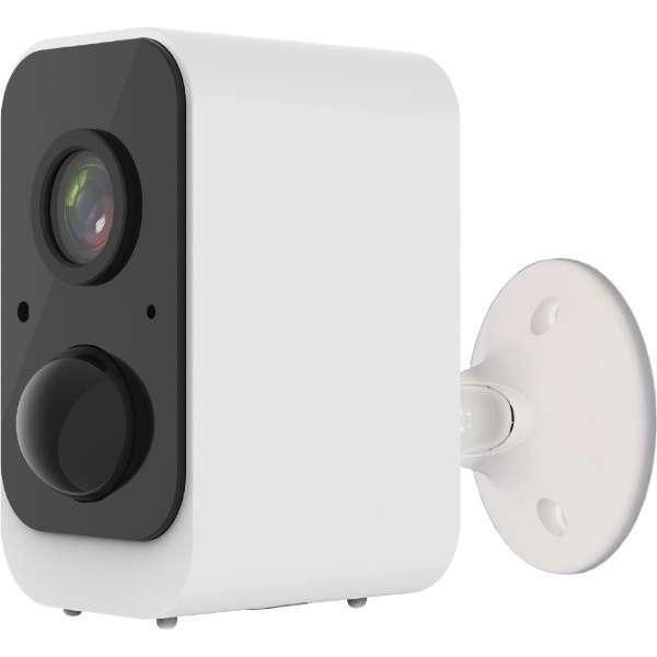 カシムラ スマートカメラ 防水・どこでも設置 KJ-189(WH) 防犯カメラ 監視カメラ ペットカメラ 暗視モード 置くだけ