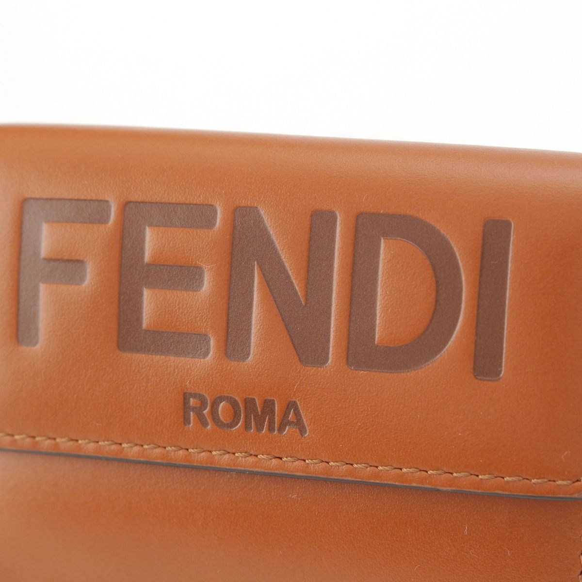 フェンディ マイクロ 三つ折り財布 エフイズ コンパクトウォレット