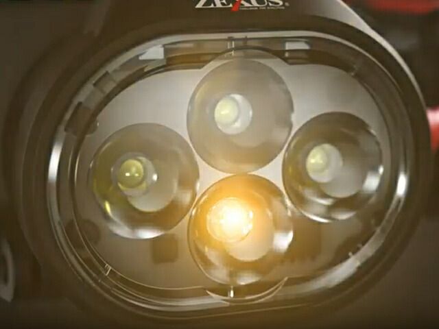 冨士灯器 ZEXUS LED LIGHT ZX-R380（充電タイプ） 高輝度 ヘッドランプ