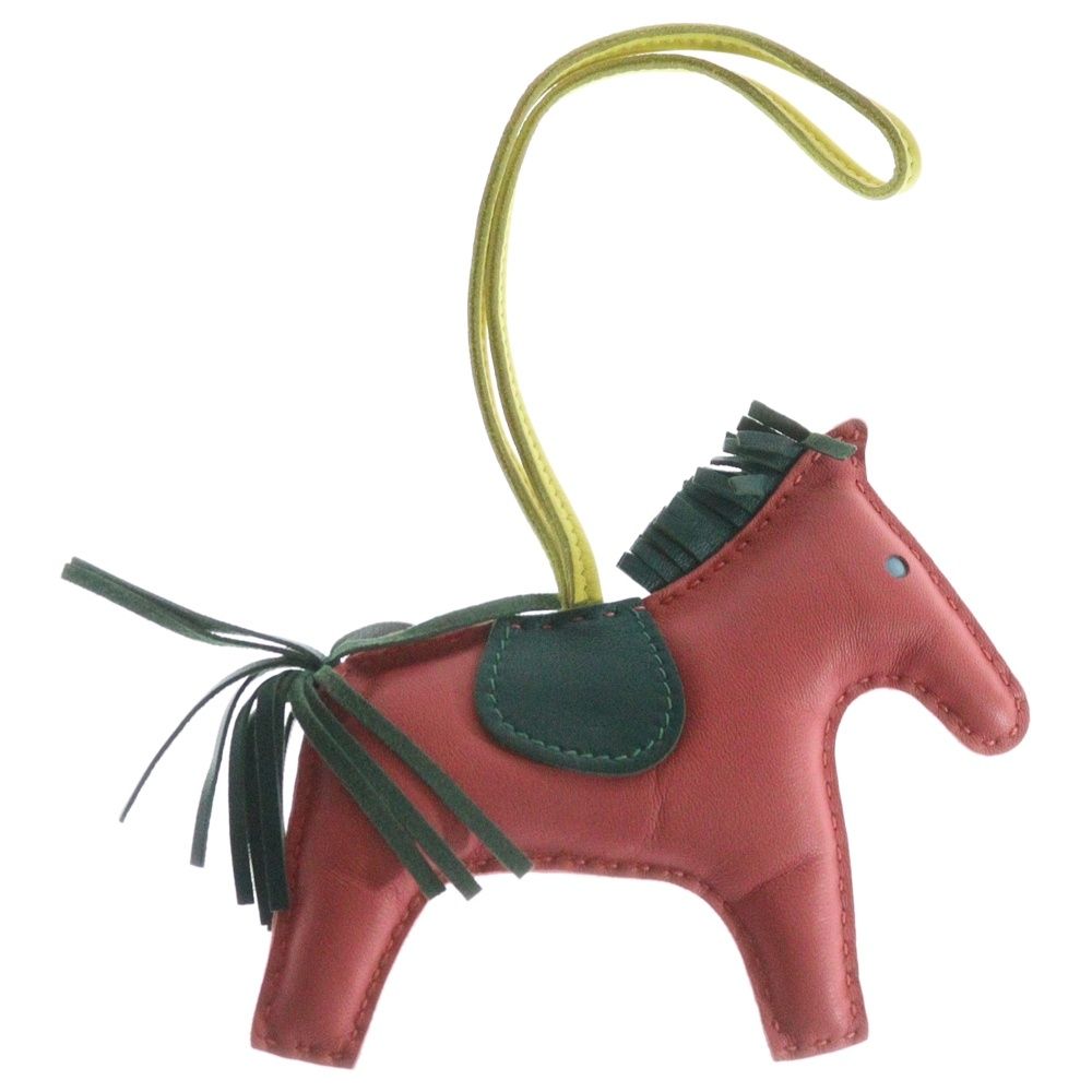 HERMES (エルメス) ロデオ GM アニョーミロ ローズアザレ マラカイト