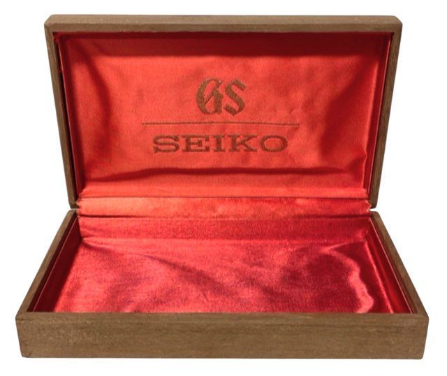 グランドセイコー　空箱　木箱　ボックス グランドセイコー Grand Seiko 空箱 腕時計用ヴィンテージ