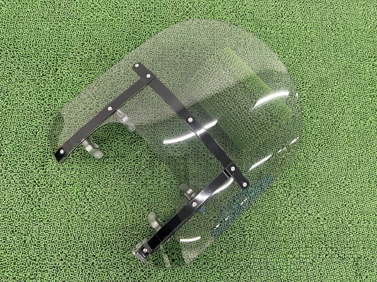 FXSTC スクリーン ハーレー 純正 中古 バイク 部品 ソフテイル 41クイックリリース オプションウインドシールド 割れ欠け無し FXST