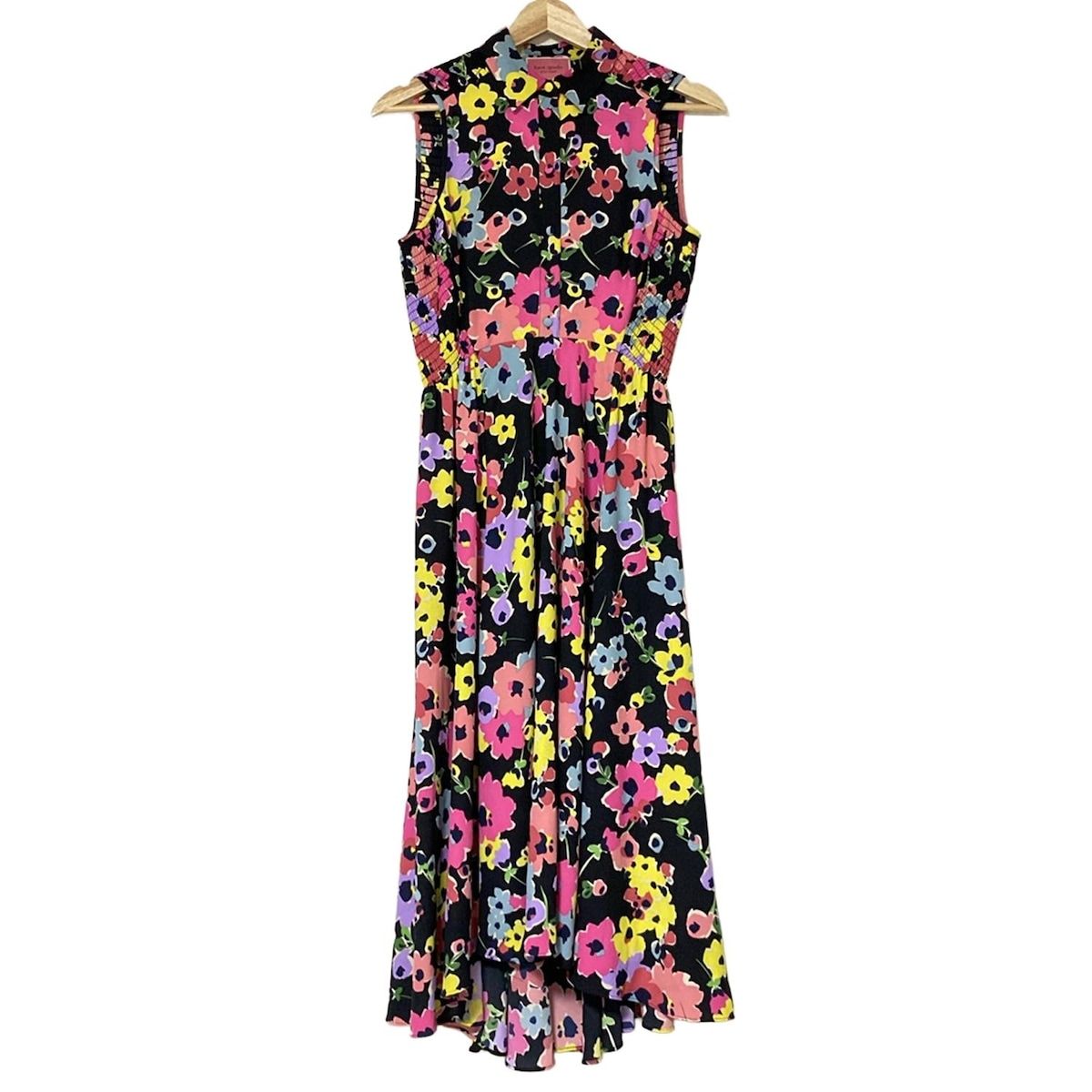 kate spade ノースリーブワンピース XS 美品✿kate spade✿ケイトスペードノースリーブストライプ