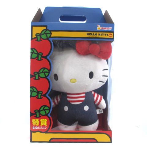 HELLO KITTY BIG ハローキティ ぬいぐるみ 50TH ハッピーアニバーサリーくじ 特賞 青 ブルー