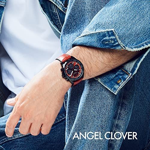 レッド Angel Clover 腕時計 エンジェルクローバー TIME CRAFT DIVER