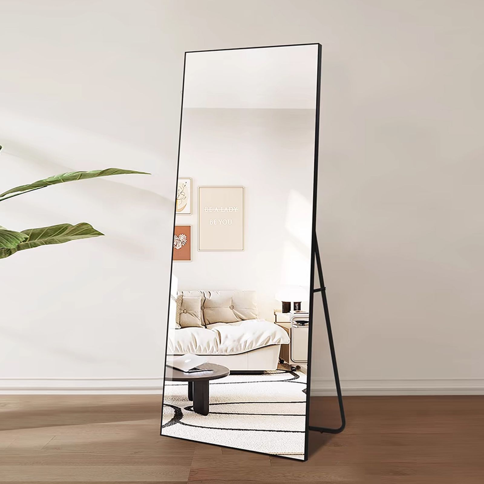 1950年代 ヨーロッパ アンティーク 姿見 木製 スタンドミラー 長方形 1950年代 ヨーロッパ アンティーク 姿見 木製 スタンドミラー 長方形