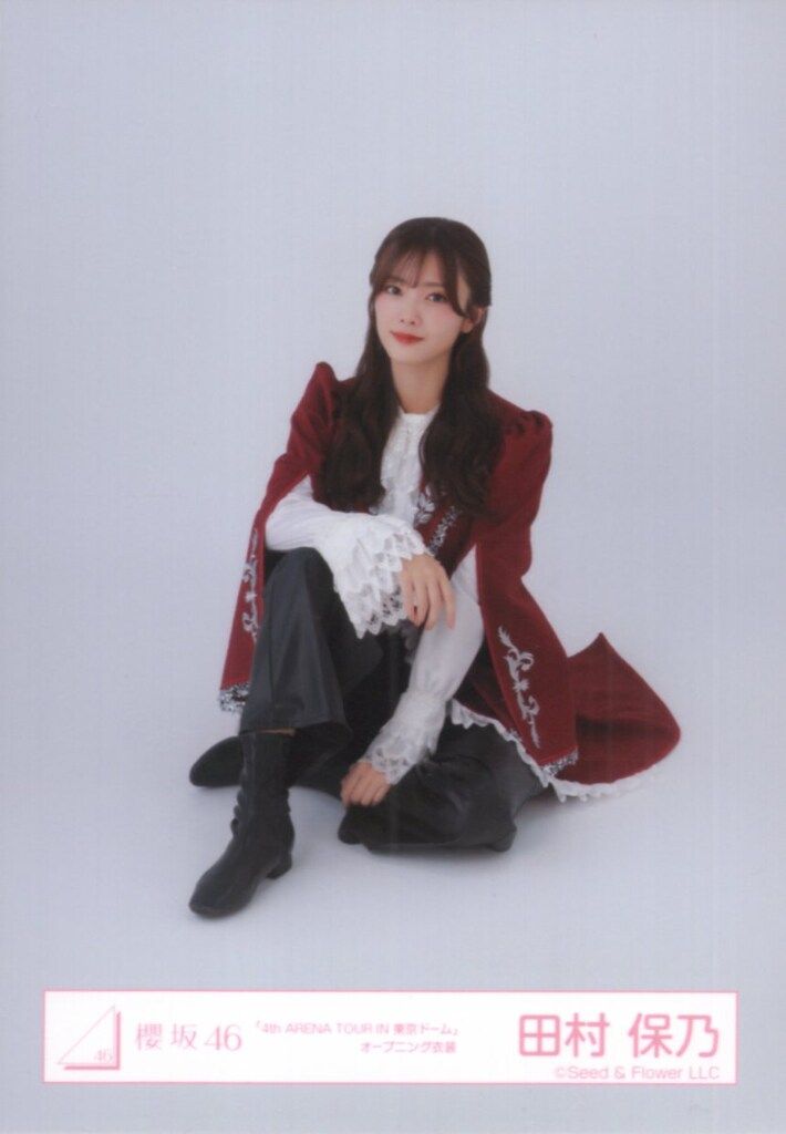 最安値に挑戦！ 櫻坂46 4th YEAR ANNIVERSARY LIVE 田村保乃 「4th ARENA TOUR アイドル