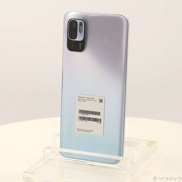 中古品〕 Redmi Note 10 JE 64GB クロームシルバー XIG02 au SIM