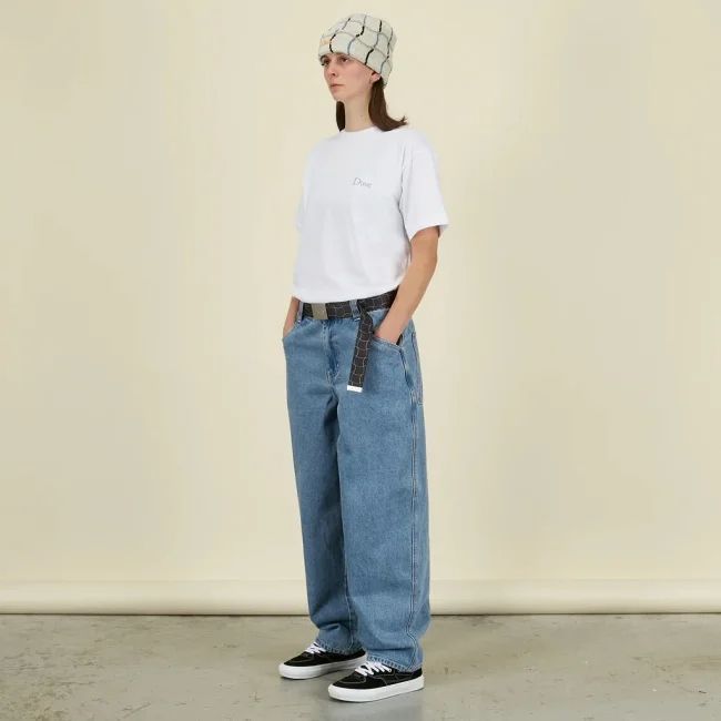 新品 Dime ダイム バギージーンズ デニム パンツ WASHED BLUE - メルカリ