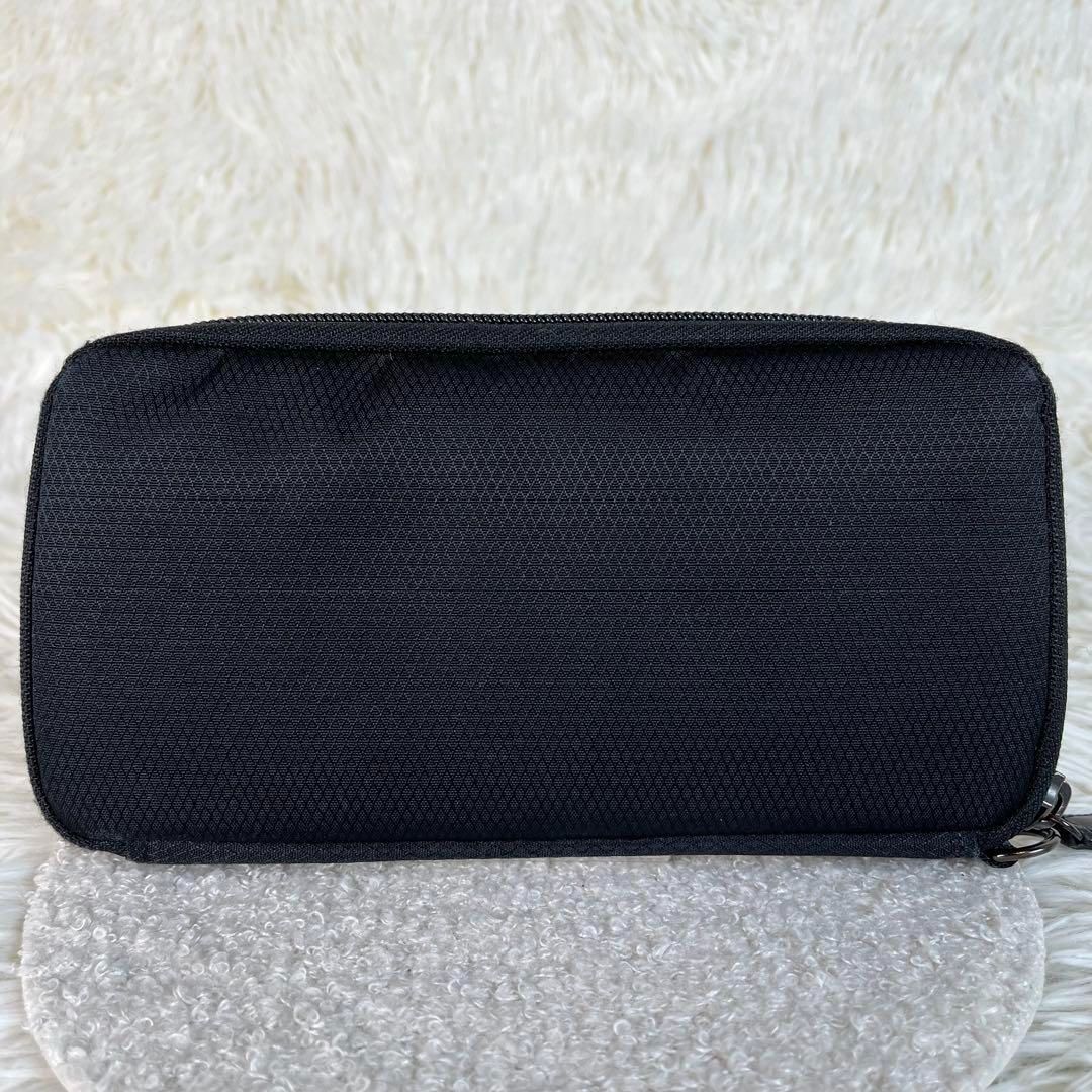 【未使用級】PORTER 長財布　ディル　ラウンドファスナー　ブラック　日本製 DILL（PORTER） ポーター ディル ロングウォレット 653-09111