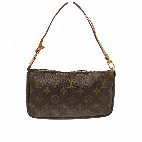ルイヴィトン Louis Vuitton モノグラム ポシェットアクセソワール M51980 バッグ ハンドバッグ レディース