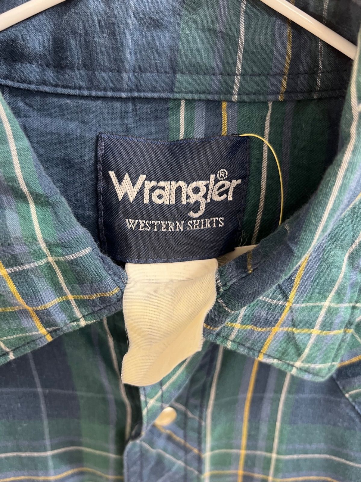 Wrangler ラングラー ウエスタンシャツ 長袖シャツ チェック柄