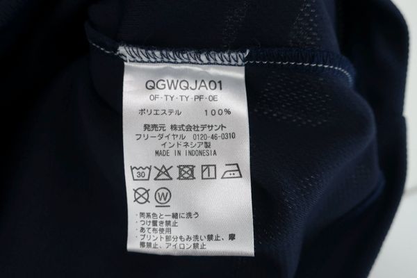 【美品】le coq sportif(ルコックスポルティフ) アンダーシャツ 紺 レディース M ゴルフウェア 2210-0134 中古