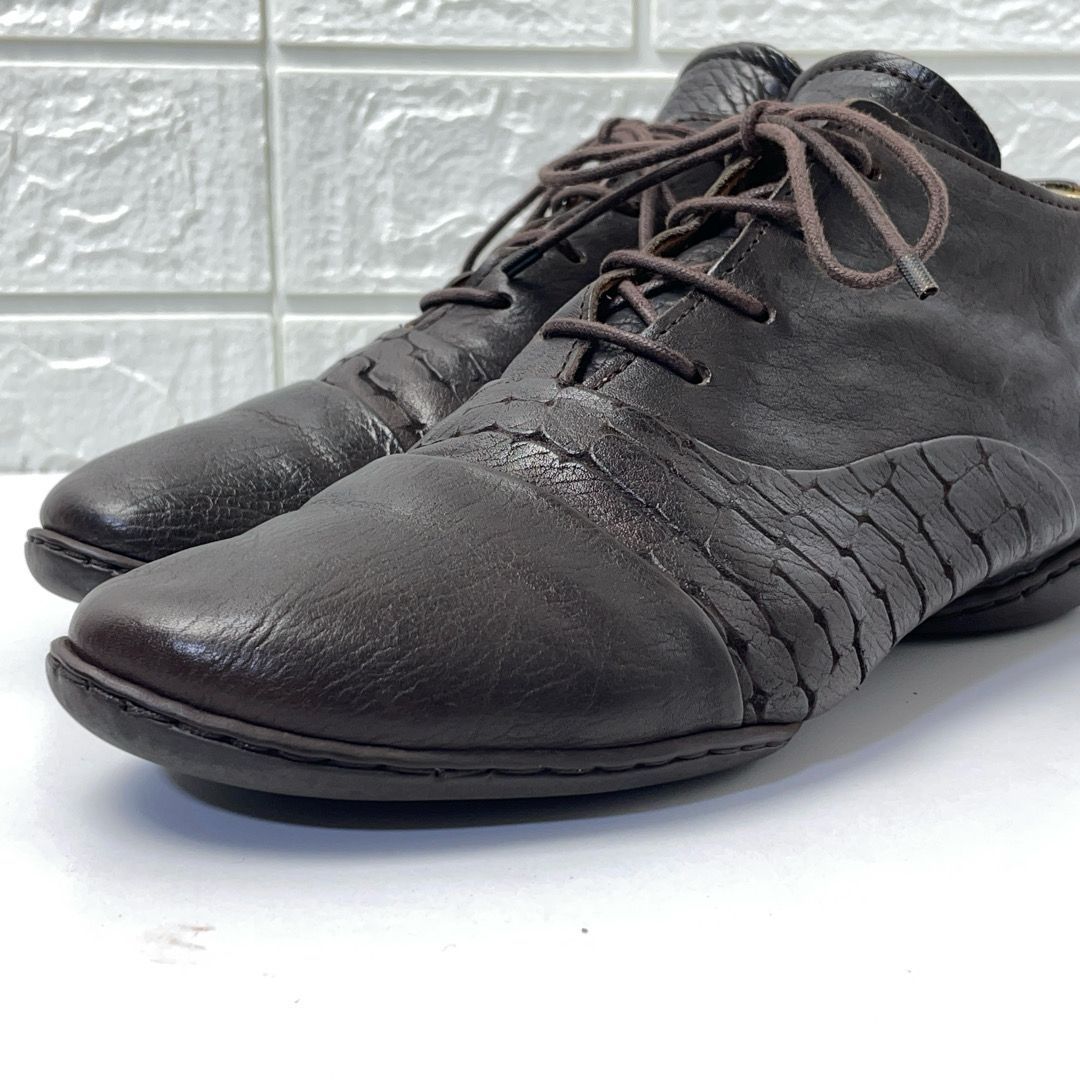 trippen チャッカブーツ 黒 38 トリッペン ブラウン チャッカ ブーツ