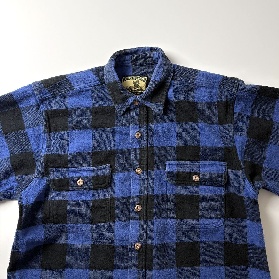 Field & Stream フィールドアンドストリーム ヘビーネルシャツ M