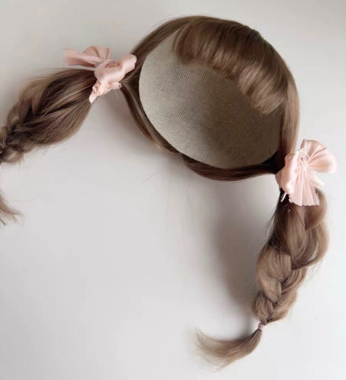 倉庫整理 品 ブライス ウィッグ モヘアウィッグ 海外作家 ショート三つ編み