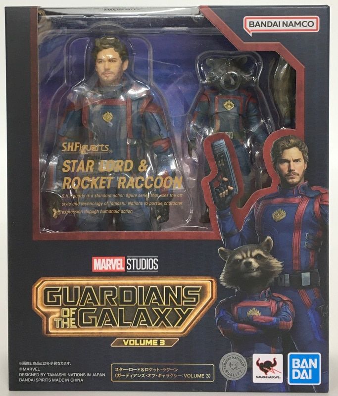 BANDAI SPIRITS S.H.Figuarts スター・ロードu0026ロケット・ラクーン(ガーディアンズ・オブ・ギャラクシー:VOLUME 3)