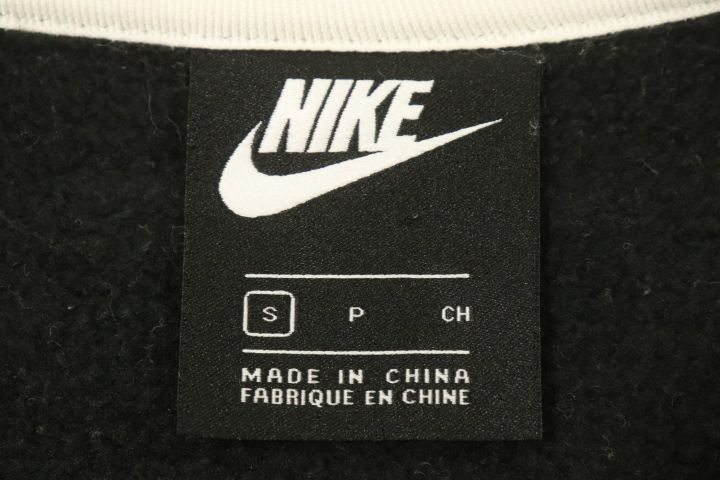 中古】 NIKE メンズスウェット S AS M NSW HBR CREW BB STMT NIKE S 黒  