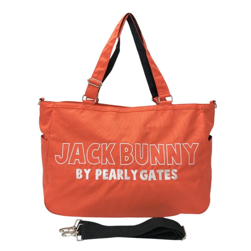 JACK BUNNY ジャックバニー 2WAY ロッカーバッグ オレンジ系