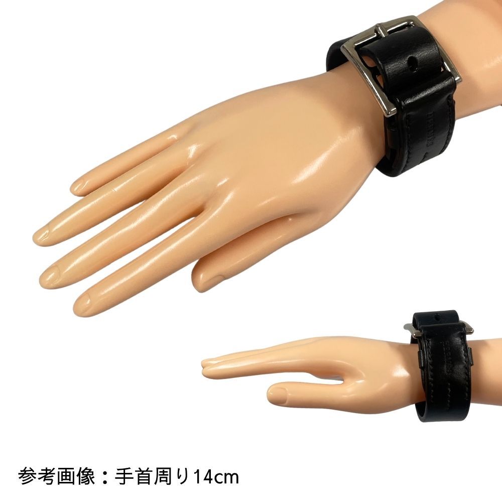 エルメス　マルジェラ期　エトリヴィエール　レザーブレスレット レザーブレスレット 《エトリヴィエール》 ドゥブルトゥール PM