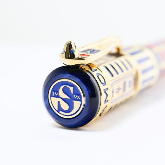 サンティーニ SANTINI 万年筆 ツタンカーメン ゴールド×マルチカラー