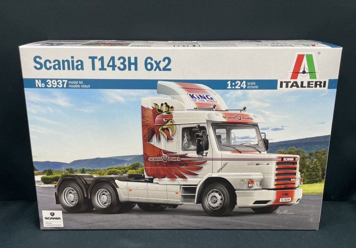 IT3937 1/24 スカニア T143H 6x2 トラック Italeri イタレリ