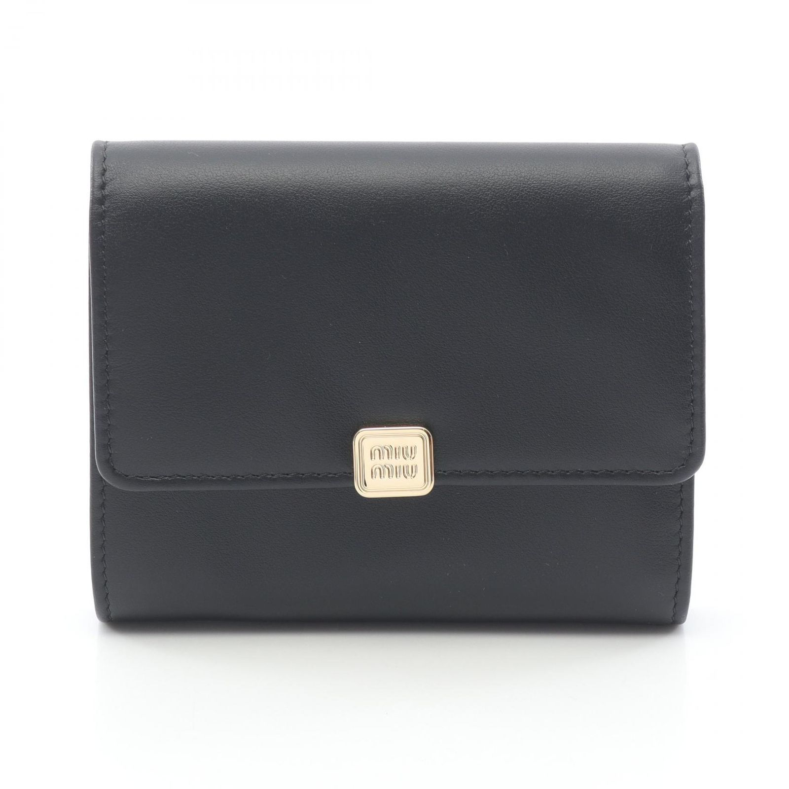 ミュウ ミュウ Miu Miu 三つ折り財布 SOFTY METAL 5MH0402CVXF0002 