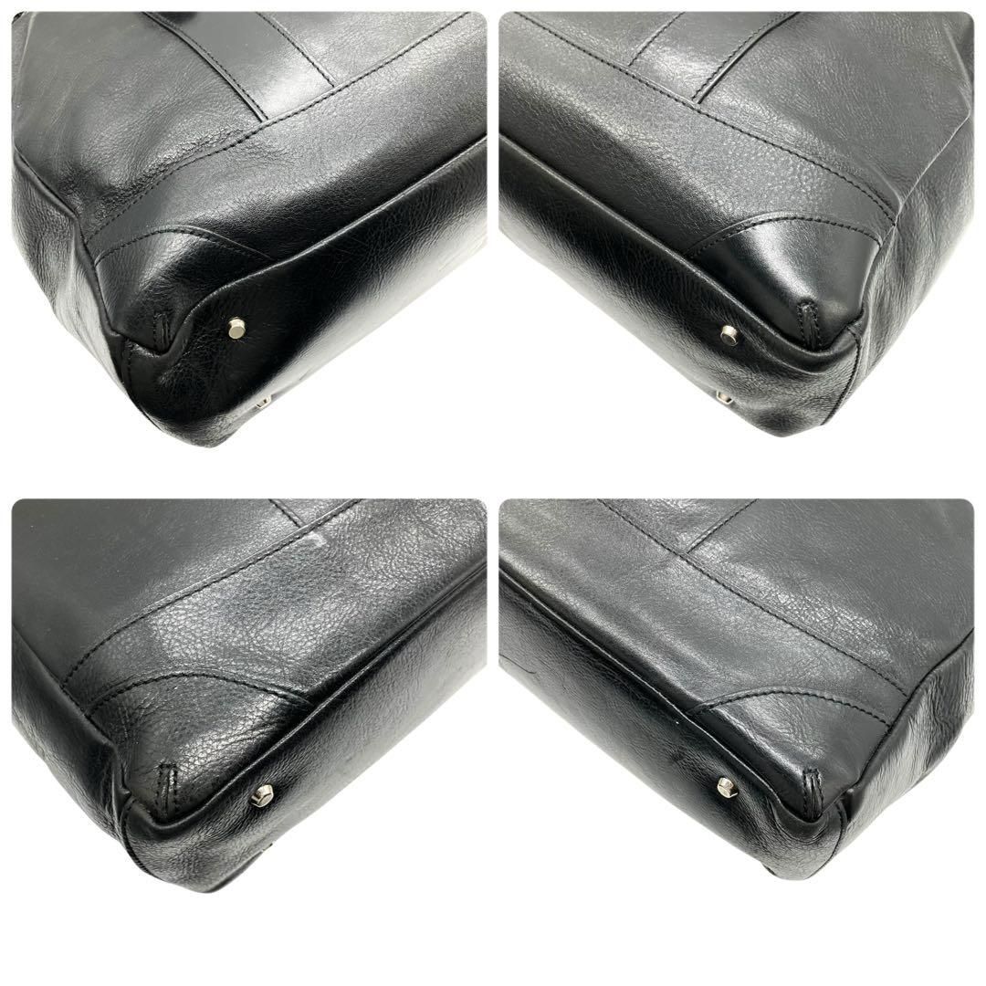 美品 2126 ultima TOKYO トートバッグ オールレザー A4 黒 美品 2126 ultima TOKYO トートバッグ オールレザー A4 黒