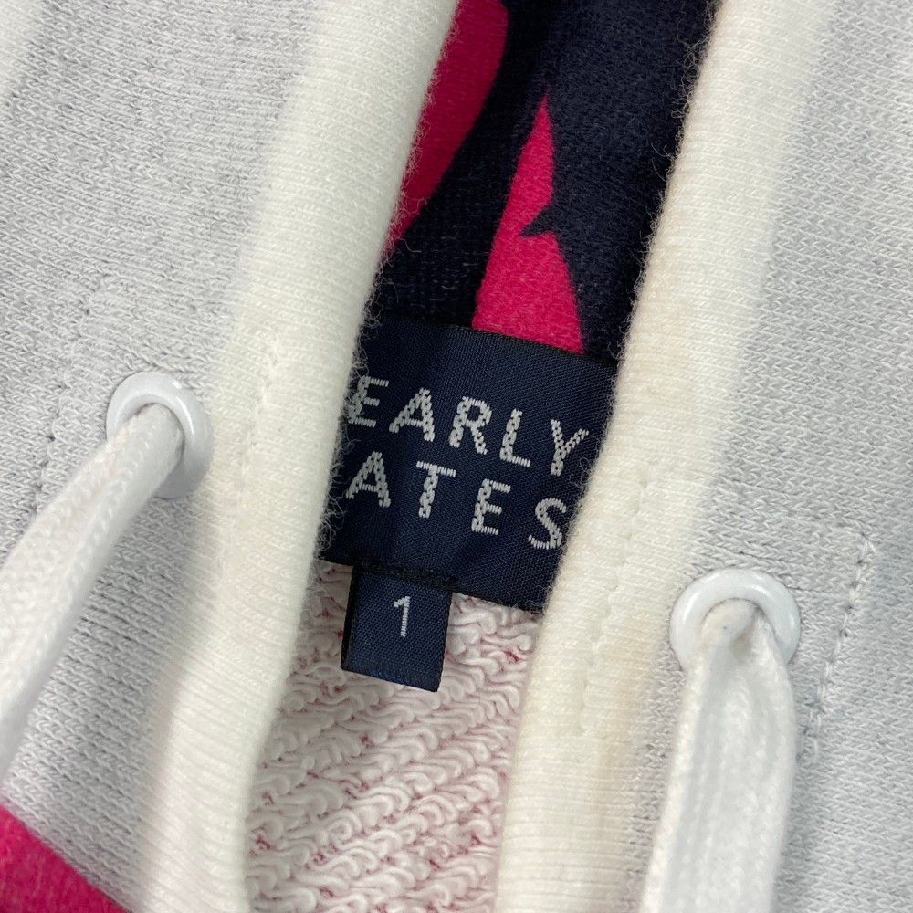 サイズ：1 PEARLY GATES パーリーゲイツ  スウェットジップパーカー 花柄 ネイビー系 [240101465064] ゴルフウェア レディース ストスト サイズ：1 PEARLY GATES パーリーゲイツ スウェットジップ