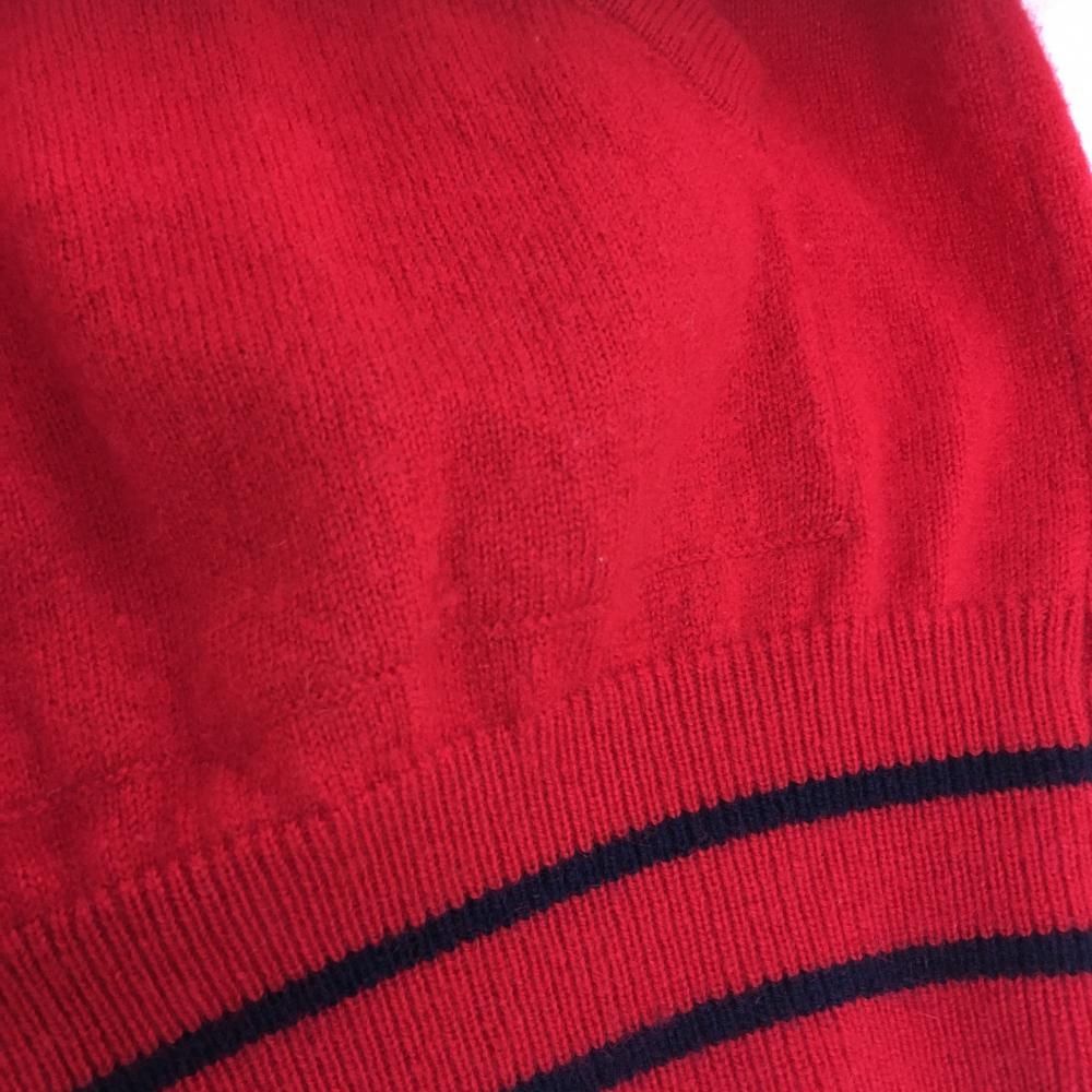 ニットジップパーカー