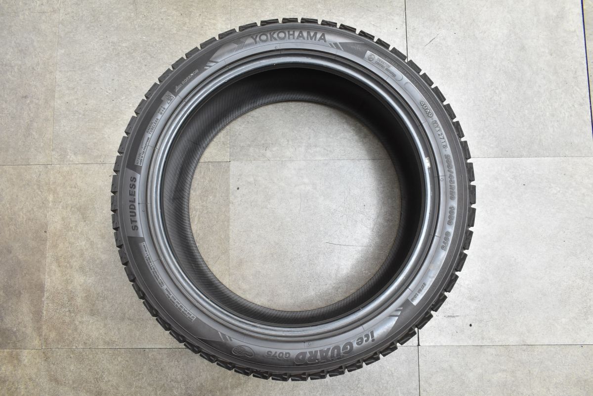 バリ溝 ヨコハマ アイスガード G075 255 45R20 4本セット スタッドレス T33エクストレイル アウトランダー ステルヴィオ XC60 XC90 GLC FFCRYSTALESIA_COM