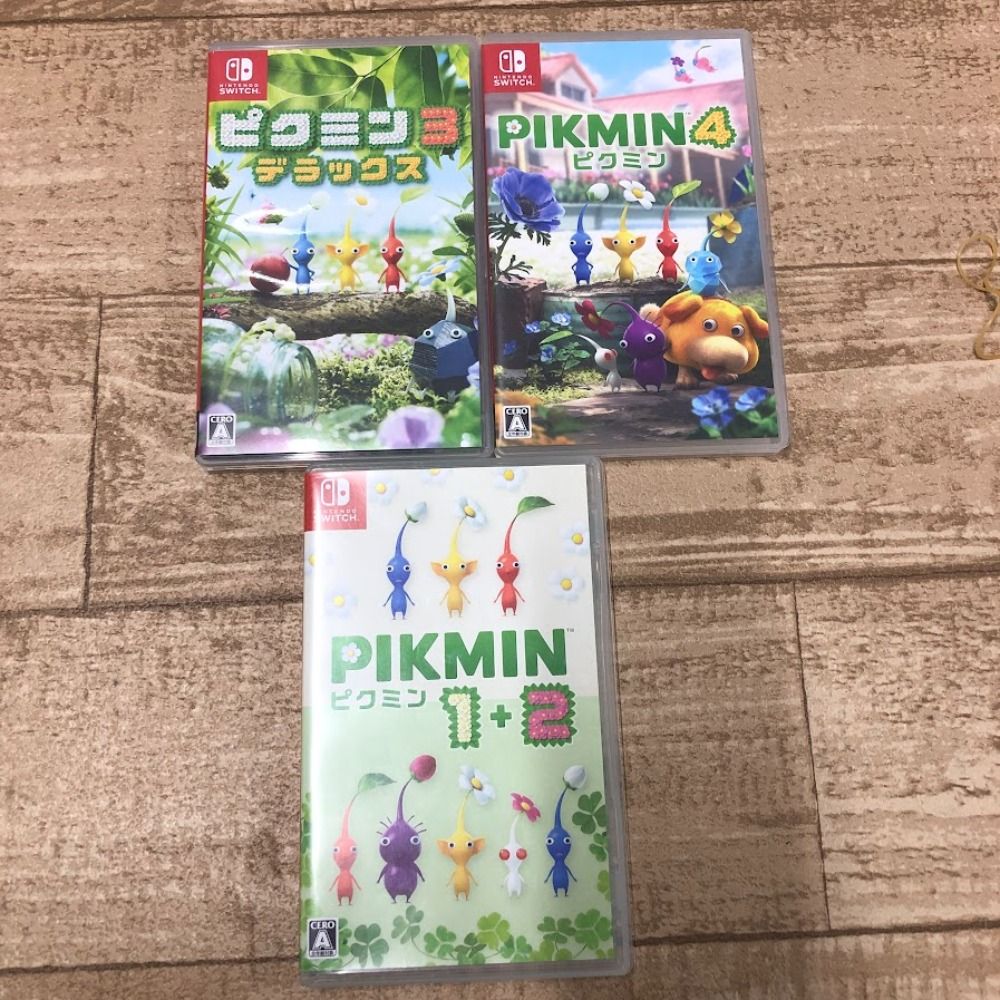 08w5054 switchゲームソフト ピクミン3本セット ピクミン1+2/ピクミン3