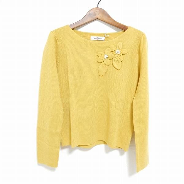 anc ギャラリービスコンティ GALLERY VISCONTI ニット セーター 2 黄色