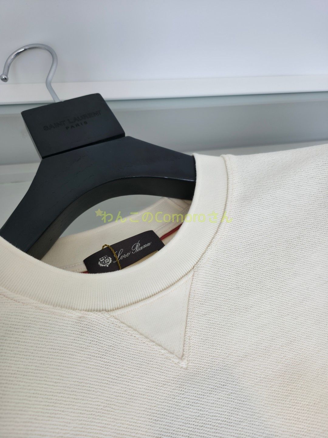 Loro Piana ロロピアーナ　刺繍スウェット Loro Piana ロロピアーナ 刺繍スウェット